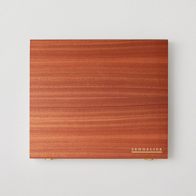 Набор сухой пастели Sennelier "A LECU" 100 цв пейзаж, в деревянной коробке 606x758