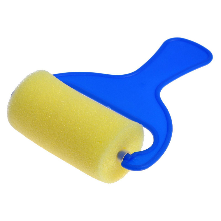 Валик Decola, поролон, плаcтиковая ручка, ширина 75 мм 606x758