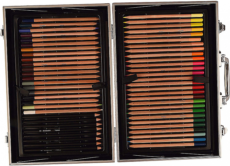 Художественный набор в чемодане SIMPLY "Complete Artist kit", 122 предмета