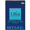 Альбом для смешанных техник на спирали Fabriano "1264 MIX MEDIA" 29,7х42 см 30 л 300 г 1