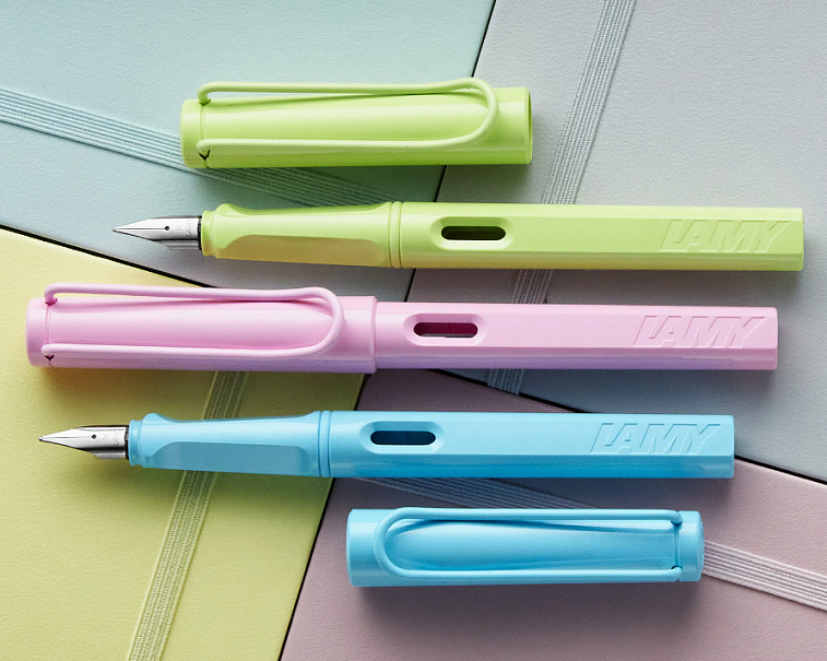 Ручка перьевая Lamy 0D1 safari, Aquasky