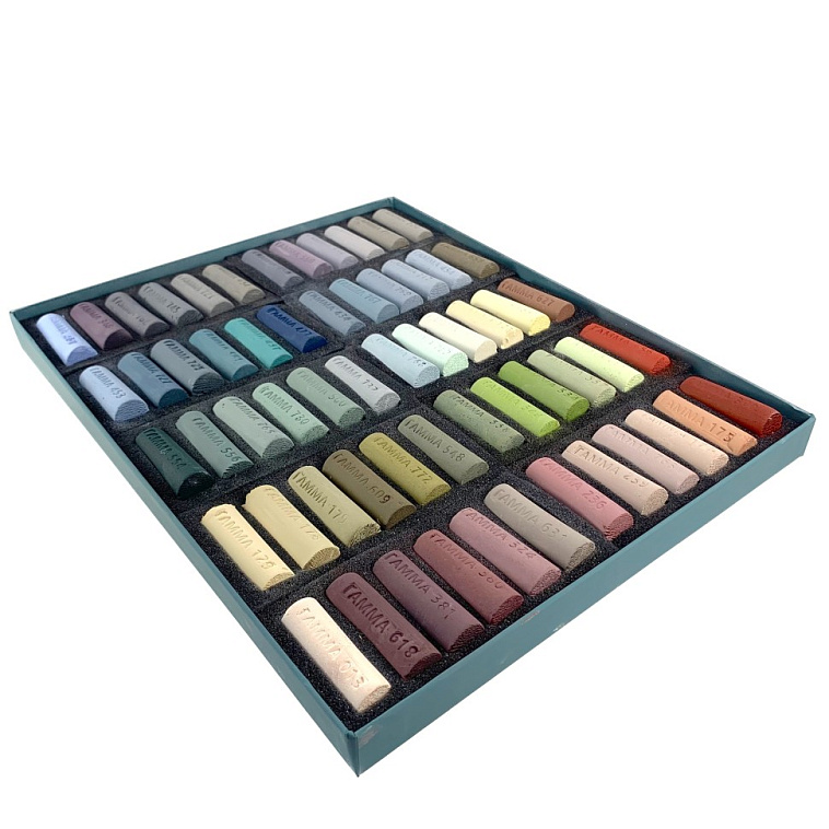 Набор пастели сухая Гамма, 60 цветов, палитра О. Абрамовой, картон.упаковка 606x758