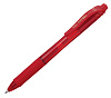 Ручка гелевая автоматическая Pentel "Energel-X" 0,7 мм, цвет чернил: красный