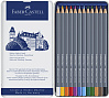 Набор карандашей акварельных Faber-castell "Goldfaber Aqua" 12 цв, в металлической коробке 1