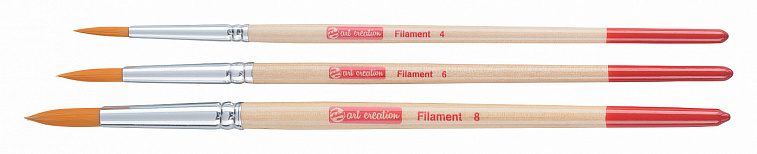 Набор кистей Синтетика Talens "Art Creation" 3 шт (№4,6,8)   606x758