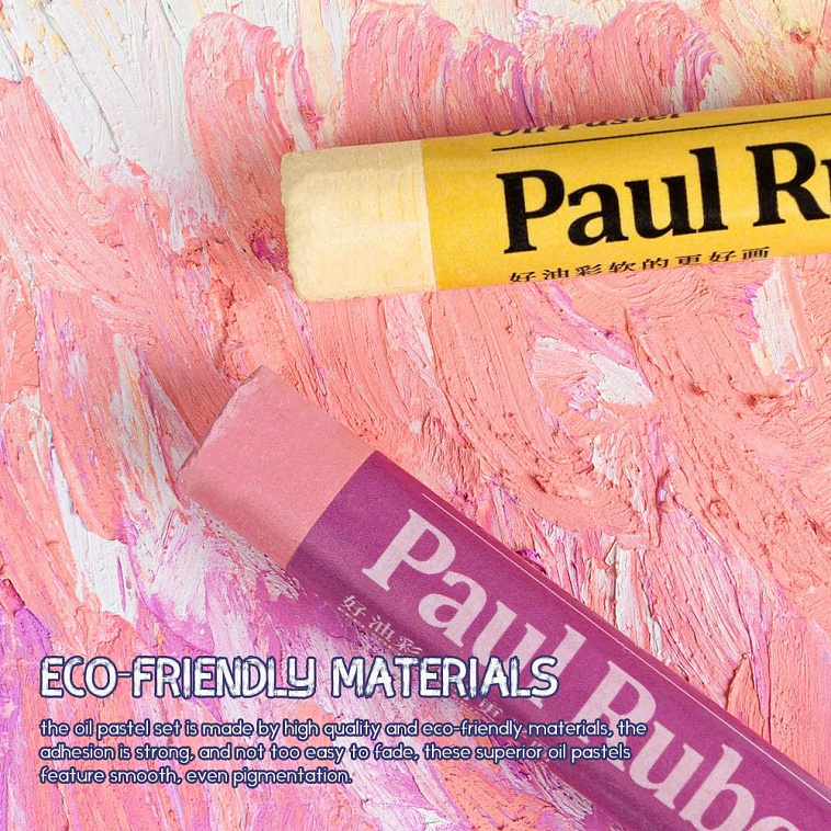 Набор пастели масляная Paul Rubens "Глиттер"  12 цв  круглая, 70*12 мм, в картонной коробке