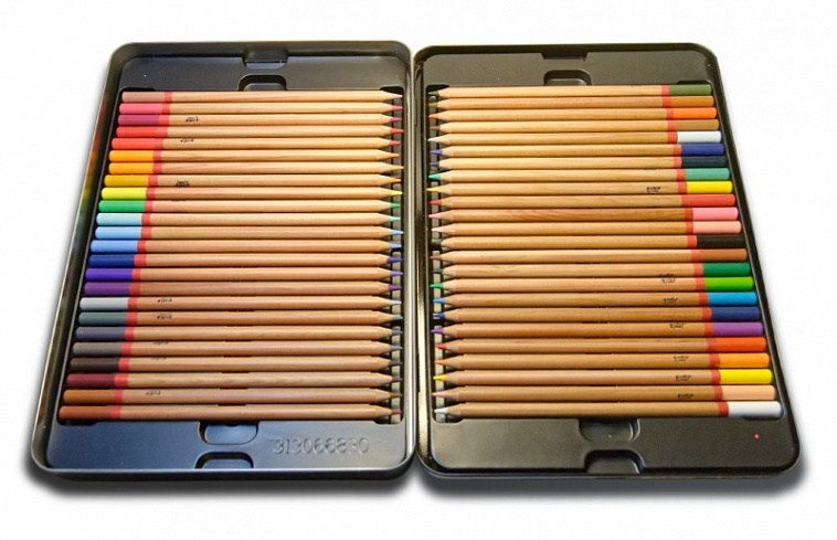Набор профессиональных карандашей цветных "Мастер-Класс" 48 цв, в метал. упаковке