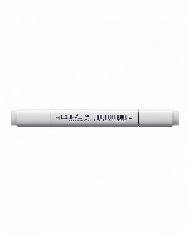 Маркер COPIC N0 нейтральный (серый, neutral gray) (оттенок №0)  606x758