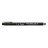 Линер Pentel Pointliner 0,5 мм, серые чернила