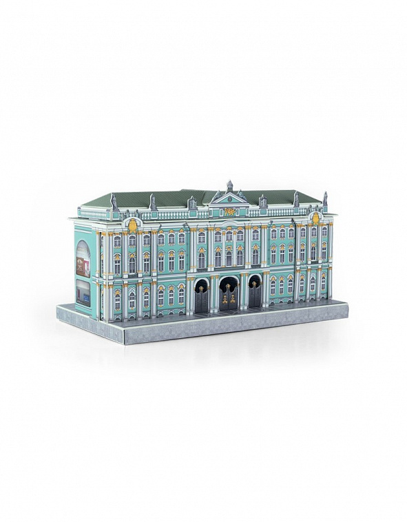 Сборная модель из картона Санкт-Петербург в миниатюре "Эрмитаж"