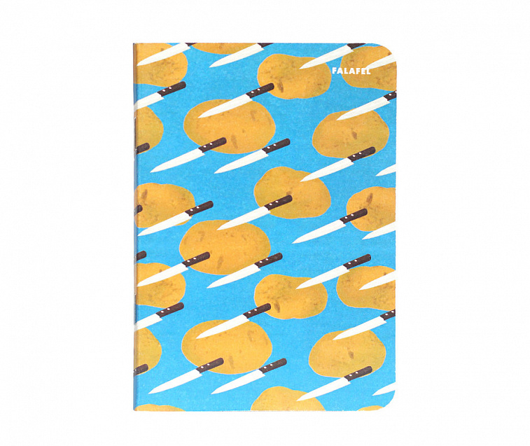 Блокнот FALAFEL BOOKS А6 Potato, 40л, 80г, без линовки 606x758