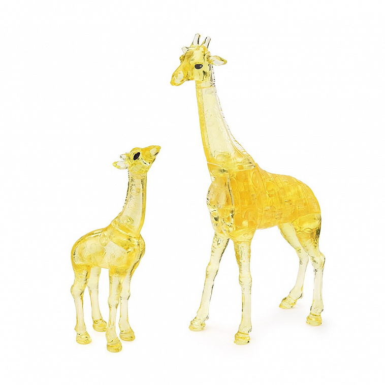 Головоломка Crystal puzzle 3D "Два жирафа"