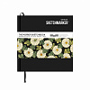 Скетчбук SKETCHMARKER & Pushkinskiy THE MIRROR 21х21 см 50 л 220 г, твердая обложка черная 1