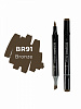 Маркер двухсторонний на спиртовой основе Sketchmarker Brush Цвет Бронзовый 1