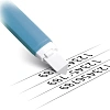 Ластик Penac "TRI ERASER" голубой 2