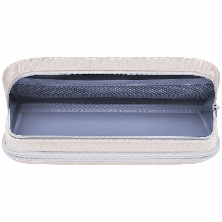 Пенал мягкий 2 отделения, 1 карман Berlingo "Pastel blue" 220*80*50 мм, полиэстер, внутр. органайзер