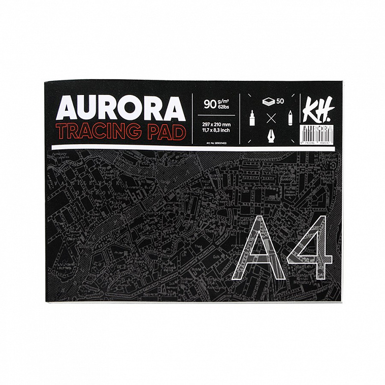 Калька в альбоме Aurora А4 50 л 90 г