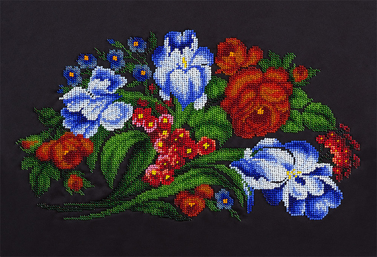Набор для вышивания PANNA "Букет ирисов" 606x758
