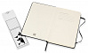 Записная книжка в линейку Moleskine "Classic" Medium 11,5х18 см 240 стр, твердая обложка черная 3