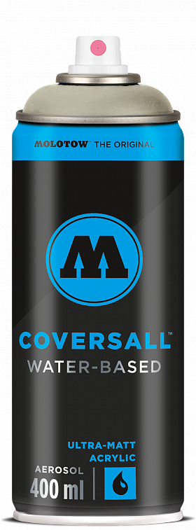Аэрозольная краска Molotow "Coversall WB" 400 мл,  #174 stone grey light 606x758