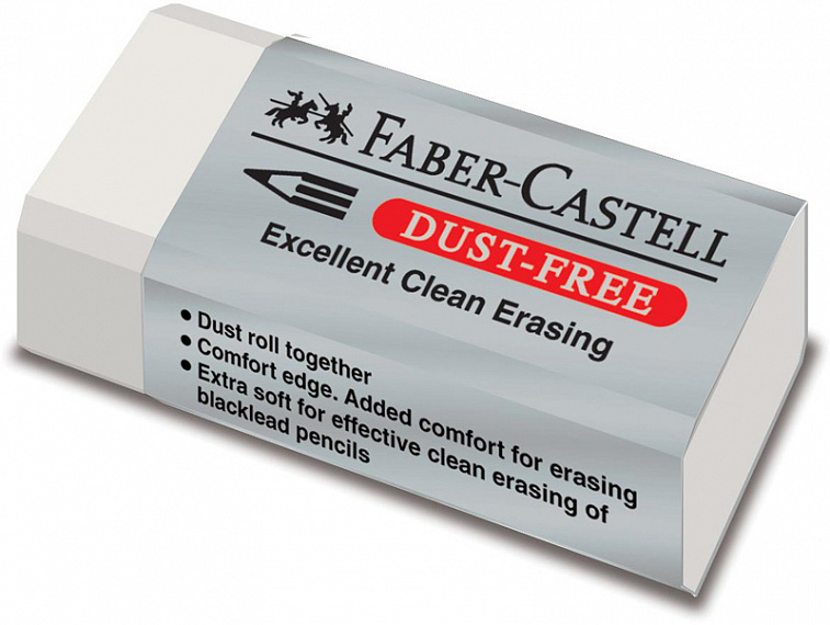 Ластик Faber-castell Dust Free,  41*18,5*11,5мм
