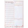 Блок для записей, склейка (To Do list) MESHU "Meadow" 14,8*21,0 см (А5), 50 л 1