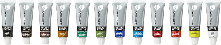 Набор акварели Daler-Rowney "Simply" в тубах 12 цв*12 мл 606x758