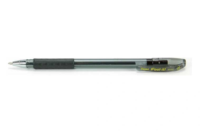 Ручка шариковая Pentel Feel it! 1 мм, цвет чернил: черный 606x758