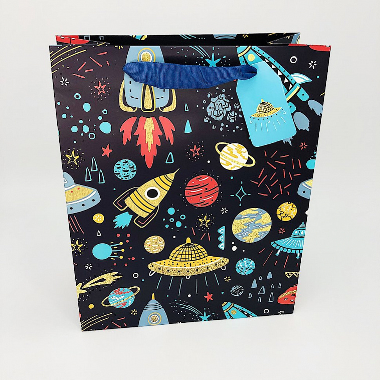 Пакет подарочный "Space", (04) M