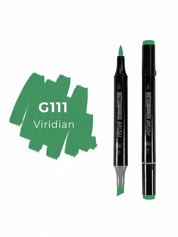Маркер двухсторонний на спиртовой основе Sketchmarker Brush Цвет Голубовато зеленый 606x758
