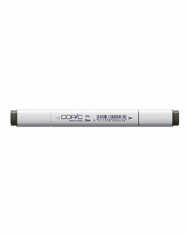 Маркер COPIC W9 (теплый серый, warm gray) (оттенок №9) 606x758