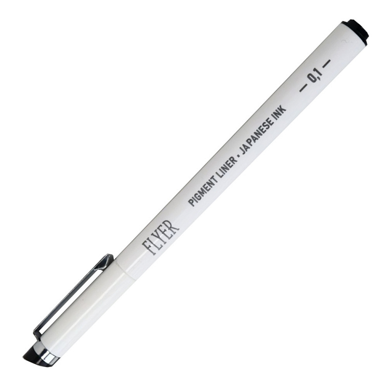 Линер Flyer, толщина 0,1 мм, цвет черный 606x758