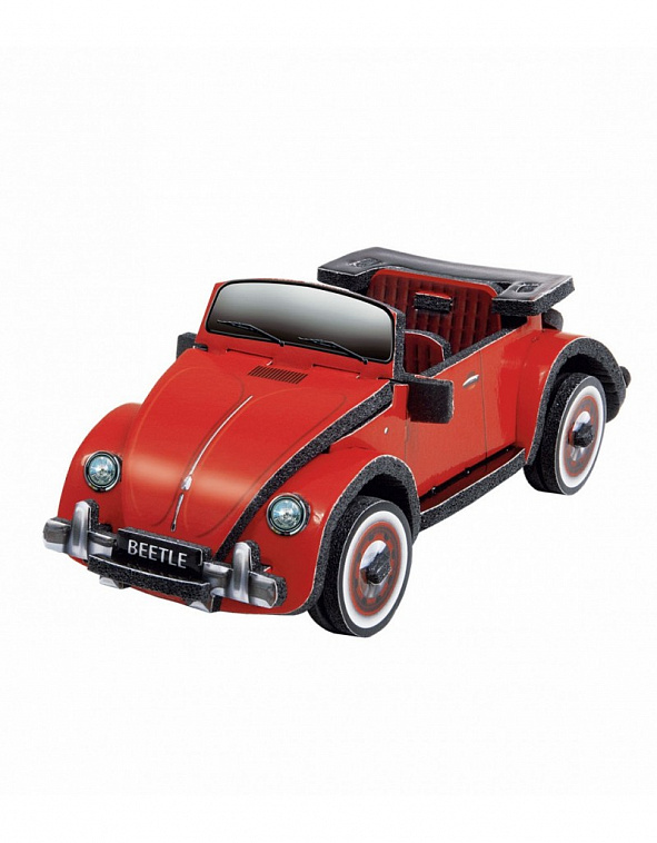 Объемный пазл сборная игрушка "Volkswagen Beetleм"