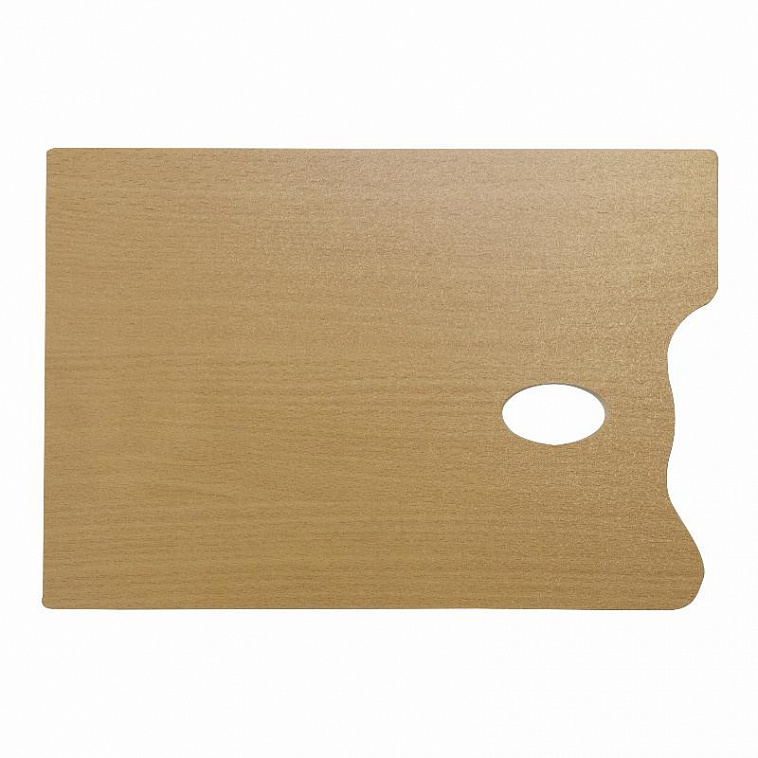 Палитра 20х30 см прямоугольная деревянная Mabef 606x758