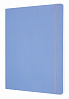 Записная книжка нелинованная Moleskine "Classic Soft" XLarge 19х25 см 192 стр., обложка мягкая голуб 2