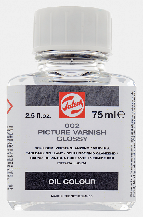 Лак покрывной Talens глянцевый 75 мл 606x758
