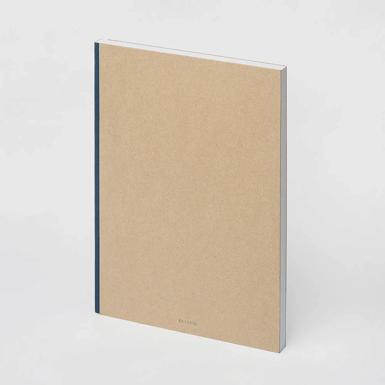Скетчбук FALAFEL BOOKS А4 Ice white Paper Simple на гибком переплете 606x758