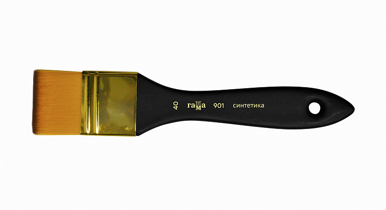 Кисть синтетика №40 флейц Гамма  606x758