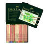 Набор карандашей пастельных Faber-castell "Pitt" 24 цв в металле  1