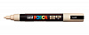 Маркер UNI "POSCA" PC-5M, 1,8-2,5 мм, наконечник пулевидный, цвет бежевый 1