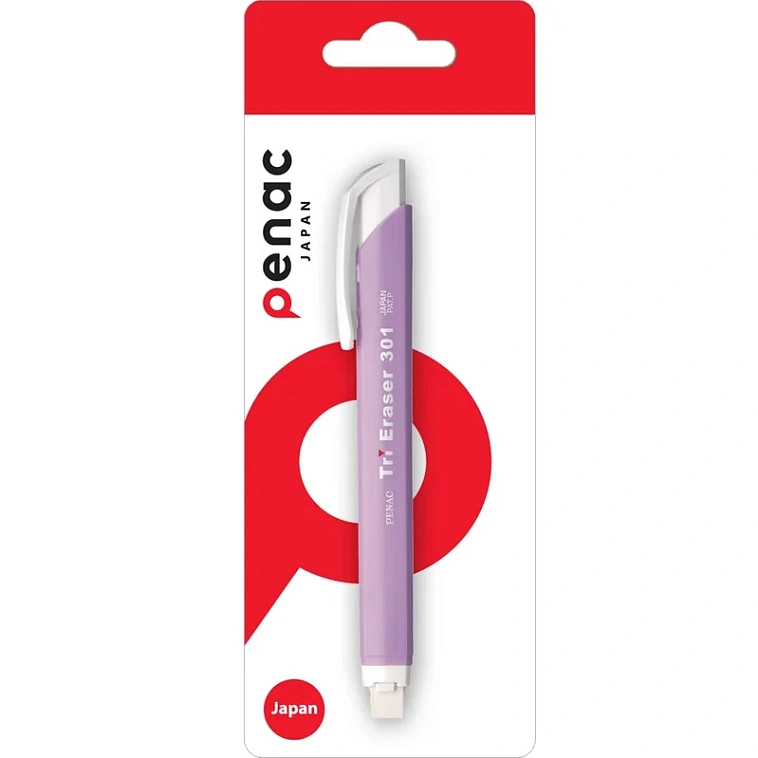 Ластик Penac "TRI ERASER" фиолетовый 606x758