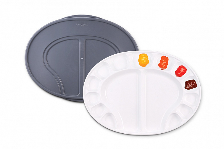 Палитра для акриловых красок Mijello "Airtight Multi Palette " 360*260*30 мм, пластик 