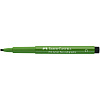 Ручка капиллярная Faber-Castell "Pitt Artist Calligraphy Pen" 2,5 мм, хром зеленый непрозрачный