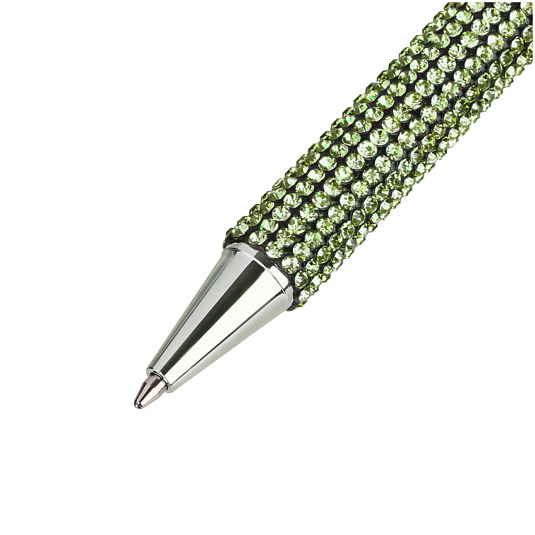 Ручка шариковая автоматическая MESHU "Green diamond" 1,0 мм, синяя
