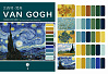 Набор акварели традиционной китайской Super Vision "Van Gogh" 10 цв*8 мл туба, картон + цветовые схе 8