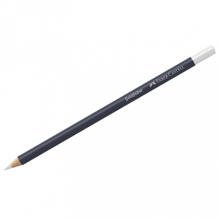 Карандаш цветной Faber-Castell "Goldfaber" цвет 101 белый 606x758