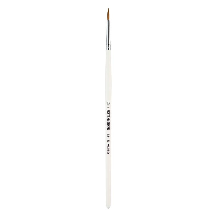 Кисть колонок №1,7 круглая Sketchmarker "131" ручка короткая 606x758
