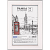 Рамка пластиковая OfficeSpace "Color" 10*15 см, розовый 1
