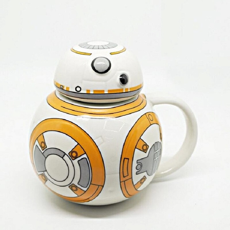 3D кружка с крышкой Star Wars "BB-8", р-р 400 мл 606x758