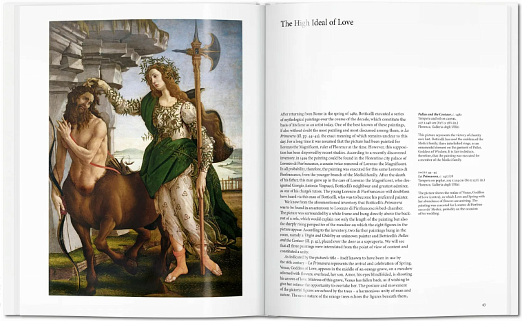 Книга Basic Art "Botticelli" 606x758